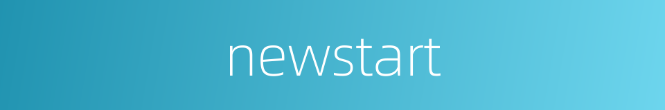 newstart的同义词