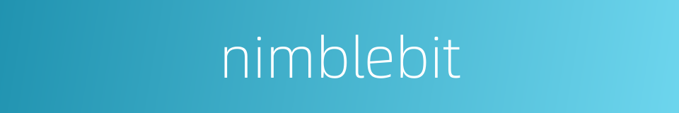 nimblebit的同义词