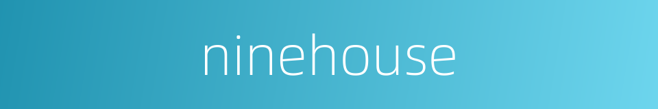 ninehouse的同义词