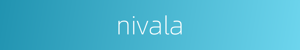 nivala的同义词