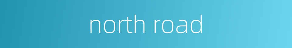 north road的同义词