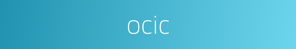ocic的同义词
