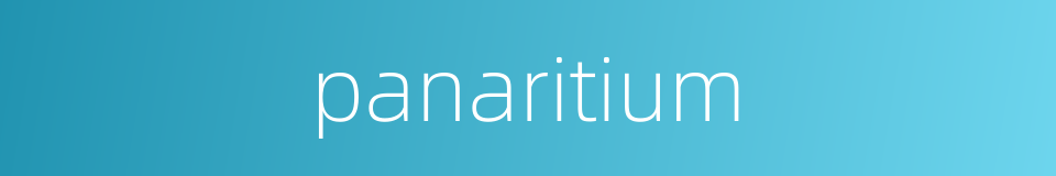 panaritium的同义词