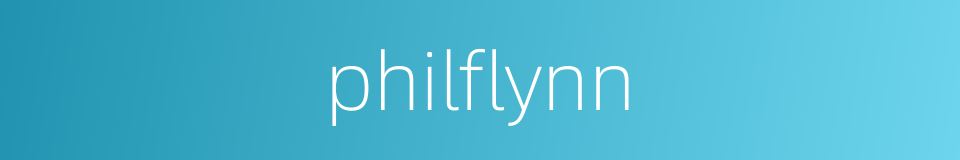 philflynn的同义词