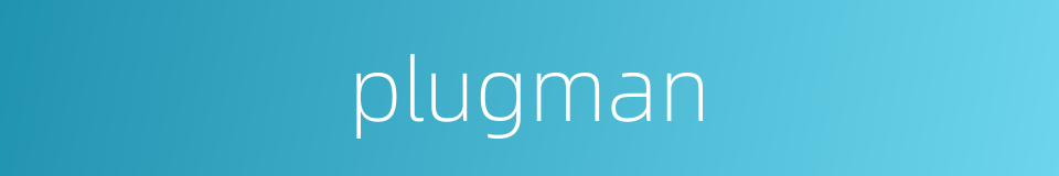 plugman的同义词