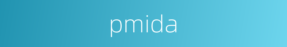pmida的同义词