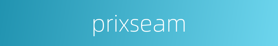 prixseam的同义词