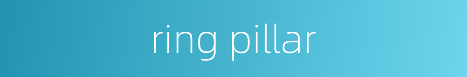 ring pillar的同义词