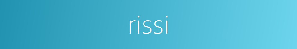 rissi的同义词