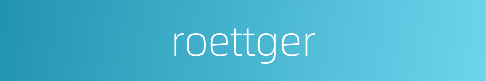 roettger的同义词