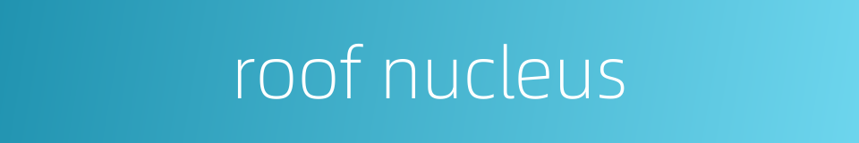 roof nucleus的同义词