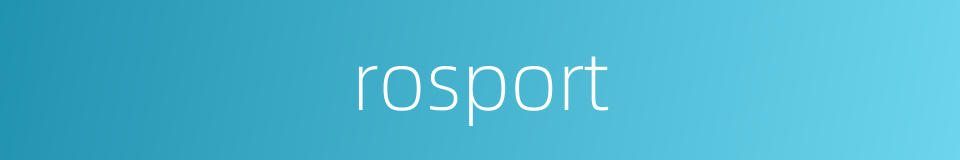 rosport的同义词