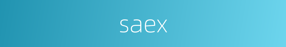saex的同义词