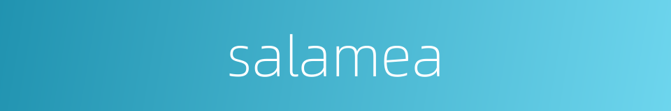 salamea的同义词