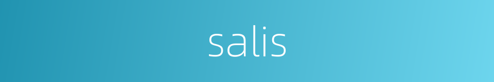 salis的同义词