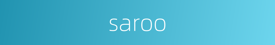 saroo的同义词