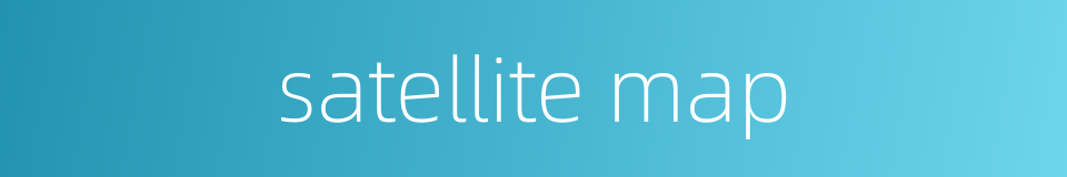 satellite map的同义词