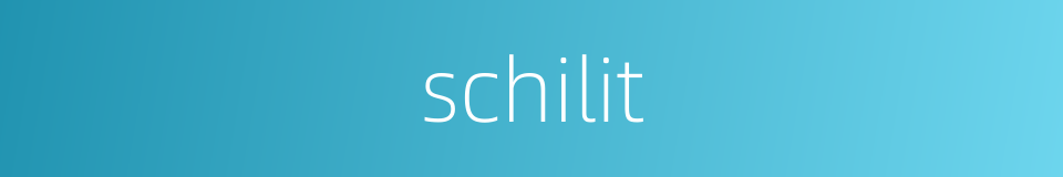 schilit的同义词