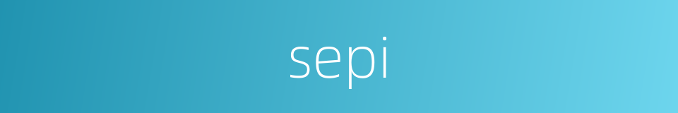 sepi的同义词