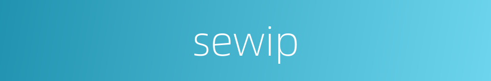 sewip的同义词