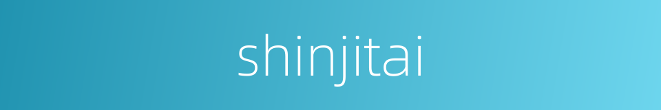 shinjitai的同义词