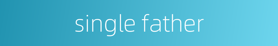 single father的同义词