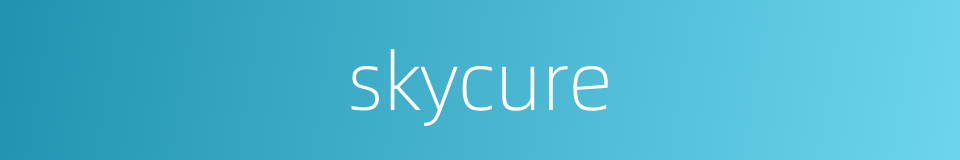 skycure的同义词