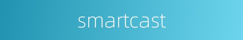 smartcast的同义词