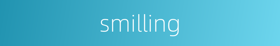 smilling的同义词