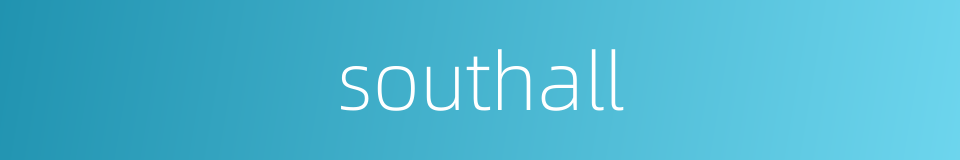 southall的同义词