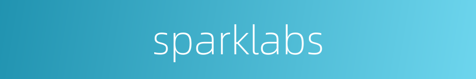 sparklabs的同义词