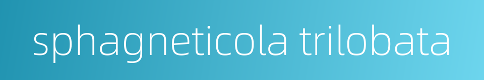 sphagneticola trilobata的同义词