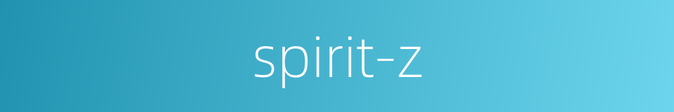 spirit-z的同义词