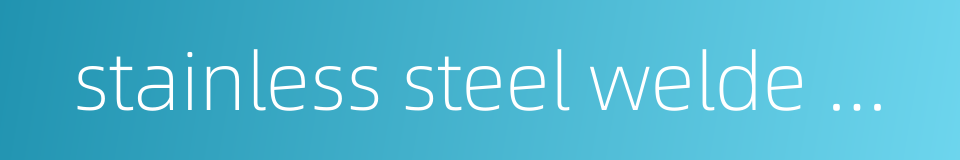 stainless steel welde mesh的同义词