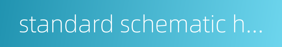 standard schematic handbook的同义词