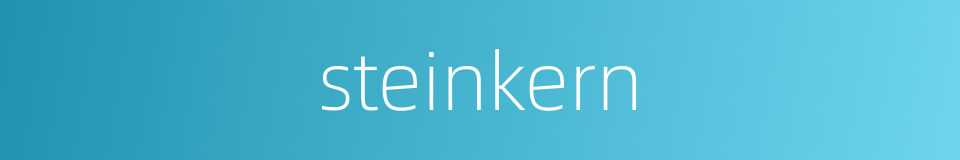 steinkern的同义词