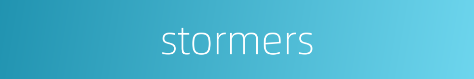 stormers的同义词