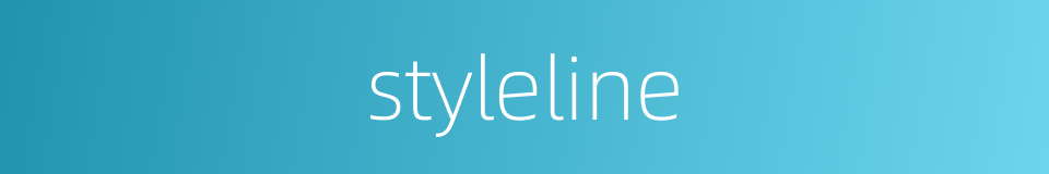 styleline的同义词