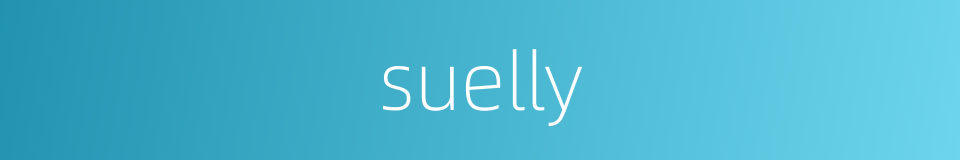 suelly的同义词