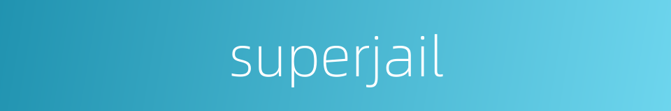 superjail的同义词