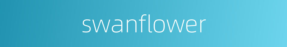 swanflower的同义词