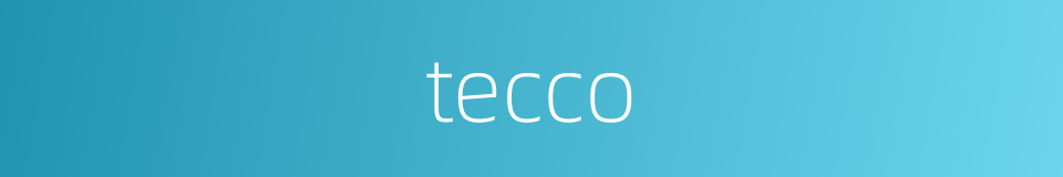 tecco的同义词