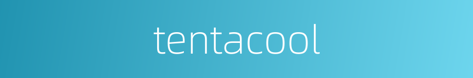 tentacool的同义词