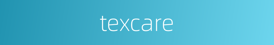 texcare的同义词