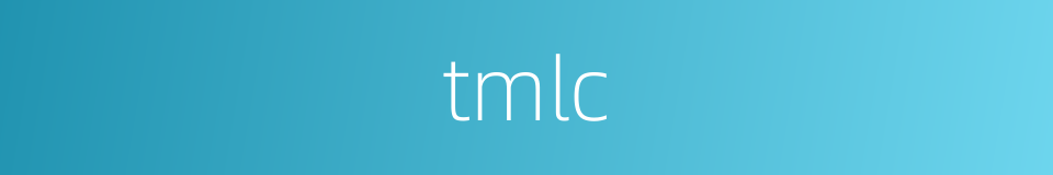 tmlc的同义词