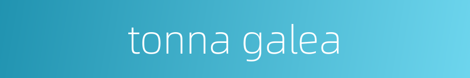 tonna galea的同义词