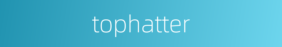tophatter的同义词