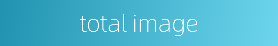 total image的同义词