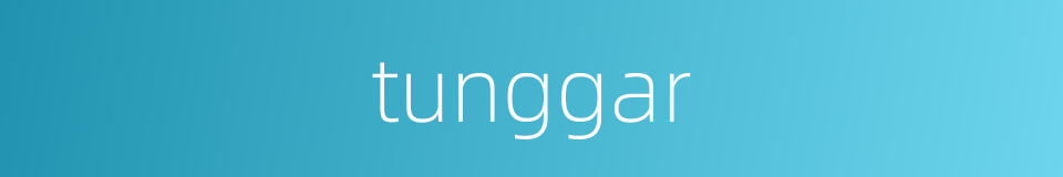tunggar的同义词