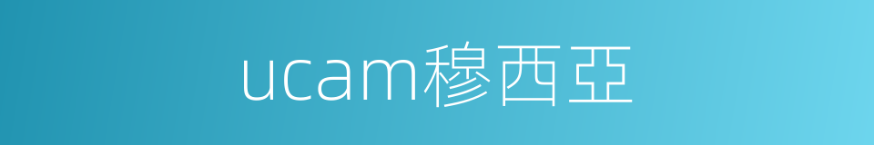 ucam穆西亞的同義詞